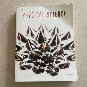 Blu press Physical Science 5th edition and Lab Manual for high school.